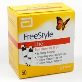 Abbott Freestyle Lite 50 Strips (Ταινίες Σακχάρου)