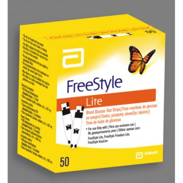 Abbott Freestyle Lite 50 Strips (Ταινίες Σακχάρου)