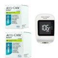 Accu-Chek Instant X 50 Ταινίες X 2 Τμχ + Δώρο Μετρητής