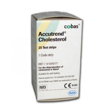 Accutrend Cholesterol 25 Ταινίες