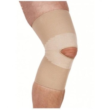 Adco Επιγονατίδα Απλή Ελαστική Με Τρύπα Medium 05202