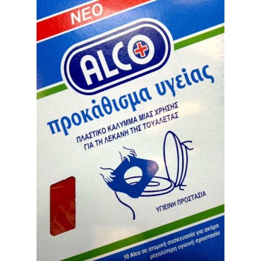 Alco Προκάθισμα Λεκάνης X 10 Τμχ