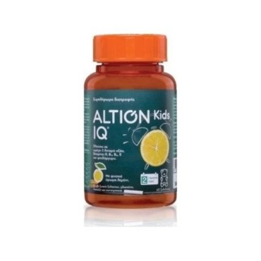 Altion Kids IQ Ζελεδάκια Με Γεύση Λεμόνι x 60 Τμχ