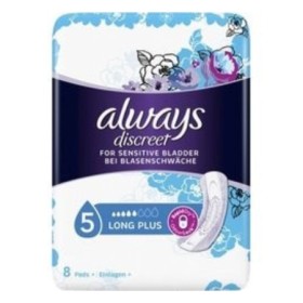 Always Discreet Lady Long Plus X 8 Τμχ