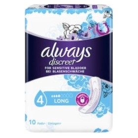 Always Discreet Lady Long X 10 Τμχ