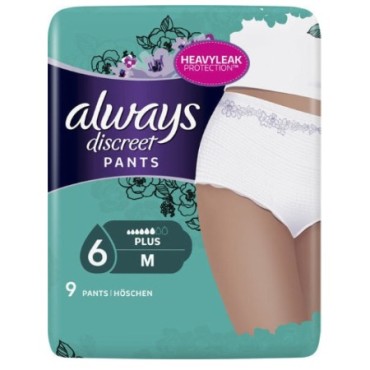 Always Discreet Lady Pants Medium X 9 Τμχ