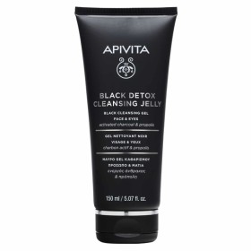 Apivita Black Dettox Cleansing Jelly Πρόσωπο-Μάτια 150ml