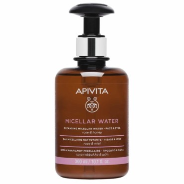 Apivita Cleansing Micellar Water Πρόσωπο-Μάτια 300ml