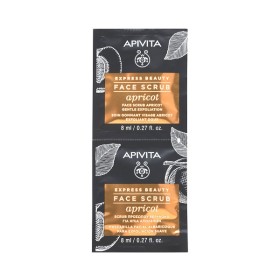 Apivita Express Beauty Gel Ήπιας Απολέπισης Με Βερίκοκο 2 Χ 8 ml