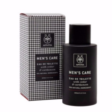 Apivita Men's Care Eau De Toilette Με Κάρδαμο & Κέδρο 100 ml