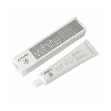 Apivita Οδοντόκρεμα White Με Μαστίχα & Πρόπολη 75 ml