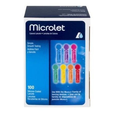 Bayer Microlet Βελόνες X 100