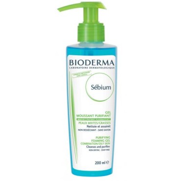 Bioderma Sebium Gel Moussant (Pump)200ml