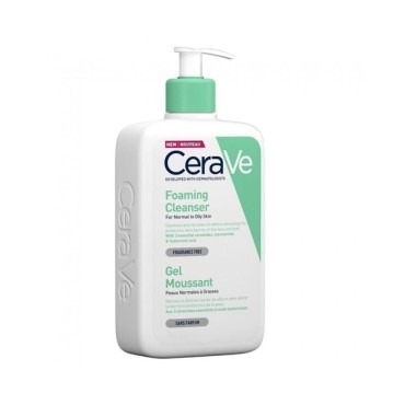 CeraVe Foaming Cleanser Αφρός Καθαρισμού Προσώπου-Σώματος για Κανονικό έως Λιπαρό Δέρμα 1 Lt