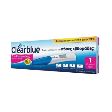 Clearblue Ψηφιακό Τεστ Εγκυμοσύνης με Δείκτη Σύλληψης x 1 Τμχ