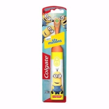 Colgate Minions 3+ Παιδική Οδοντόβουρτσα Με Μπαταρίες Χρώμα Πορτοκαλί