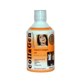 Collagen Energy With Hyaluronic Acid Λεμόνι  500 ml