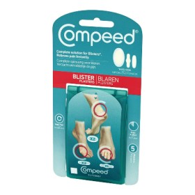 Compeed Επιθέματα Για Φουσκάλες 3 Διαφορετικά Μεγέθη Χ 5 Τμχ