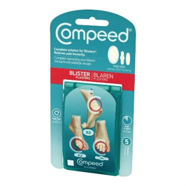 Compeed Επιθέματα Για Φουσκάλες 3 Διαφορετικά Μεγέθη Χ 5 Τμχ