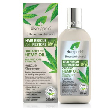 Dr.Organic Hemp Oil Rescue Shampoo 265 ml