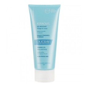 Ducray Keracnyl Gel Moussant A La Myrtacine 200ml