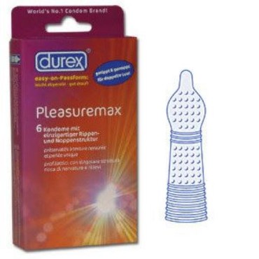 Durex Pleasuremax X 6 Τμχ