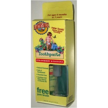 Earth's Best Βρεφικό Βουρτσάκι + Οδοντόκρεμα