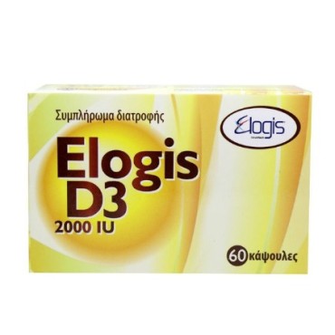 Elogis D3 2000 IU x 60 Caps
