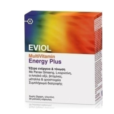 Eviol Multivitamin Energy Plus X 30 Caps