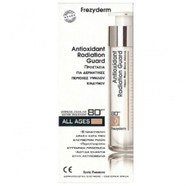 Frezyderm Antioxidant Radiation Guard Spf 80 50 ml