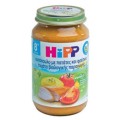 Hipp 8 Έτοιμες Παιδικές Τροφές Σε Βαζάκια  Κοτόπουλο-Πατάτα-Ντομάτα 220gr