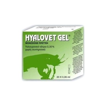 Hyalovet Gel 0,30% 20 Monodose X 0,35 ml
