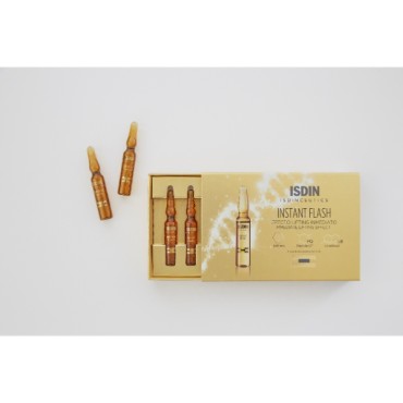 Isdin Instant Flash Αμπούλες Προσώπου 5 τεμ x 2ml
