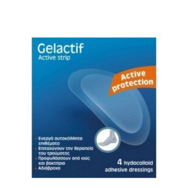 Kessler Gelactif Active Strips X 4 Τμχ