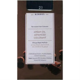 Korres Argan Oil Advanced Colorand 2.1 Μαύρο Μπλε 50 ml
