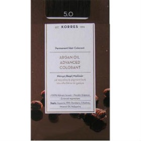 Korres Argan Oil Advanced Colorand 5.0 Καστανό Ανοιχτό 50 ml