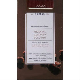 Korres Argan Oil Advanced Colorand 66.46 Έντονο Κόκκινο Βουργουνδίας 50 ml