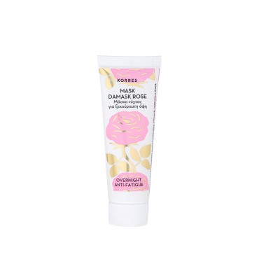 Korres Damask Rose Μάσκα Νύχτας Για Ξεκούραστη Όψη 18 ml