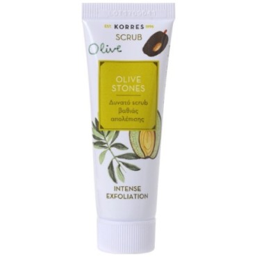 Korres Scrub Olive Stones Βαθιάς Απολέπισης 18 ml
