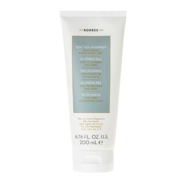 Korres Τσάι Του Ολύμπου Γαλάκτωμα Καθαρισμού 3 Σε 1 200 ml