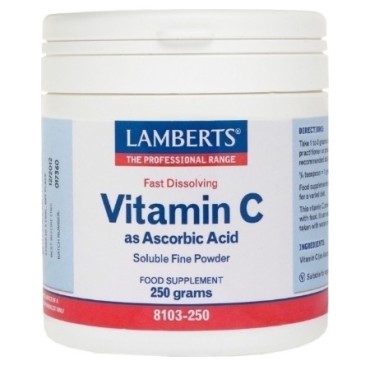 Lamberts Ascorbic Acid 250 gr