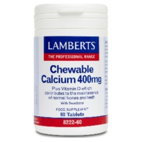 Lamberts Calcium 400 mg X 60 Chewable Tabs