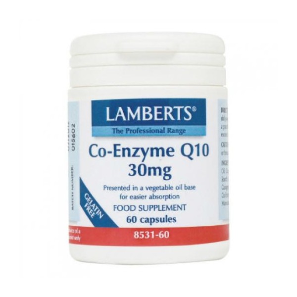 Lamberts CoEnzyme Q10 30 mg X 60 Caps
