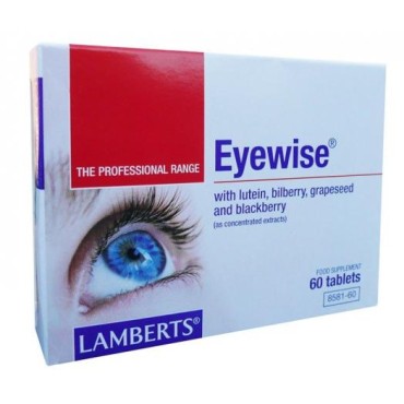 Lamberts Eyewise High Strength Lutein 20 mg X 60 Tabs