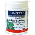 Lamberts Ginkgo Biloba Extract 6000 mg X 30 Tabs