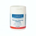 Lamberts Korean Ginseng 1200 mg X 60 Tabs