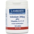 Lamberts Selenium A,C,E X 100 Tabs