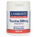 Lamberts Taurine 500 mg X 60 Caps