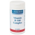 Lamberts Vitamin B-100 Complex 60 Tabs