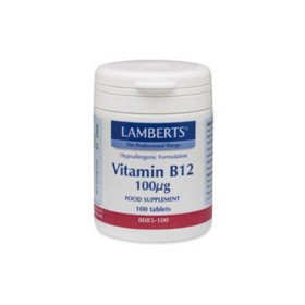 Lamberts Vitamin B-12 100 Mcg X 100 Tabs